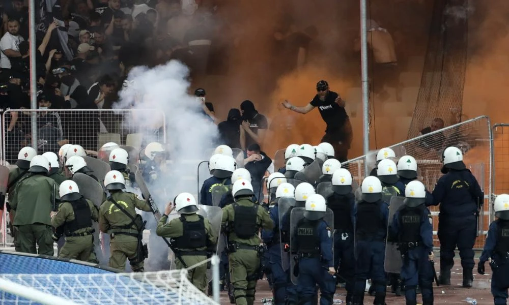 Τελικός κυπέλλου Ελλάδας: 17 συλλήψεις μετά τις εικόνες ντροπής